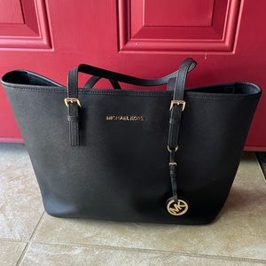 Black Michael Kors Tote Bag
